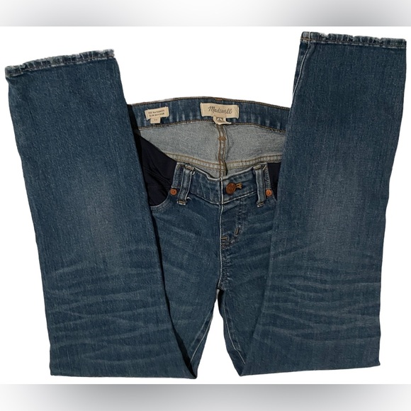 Madewell Maternity side panel slim boyjean sz 26 - Picture 2 of 7